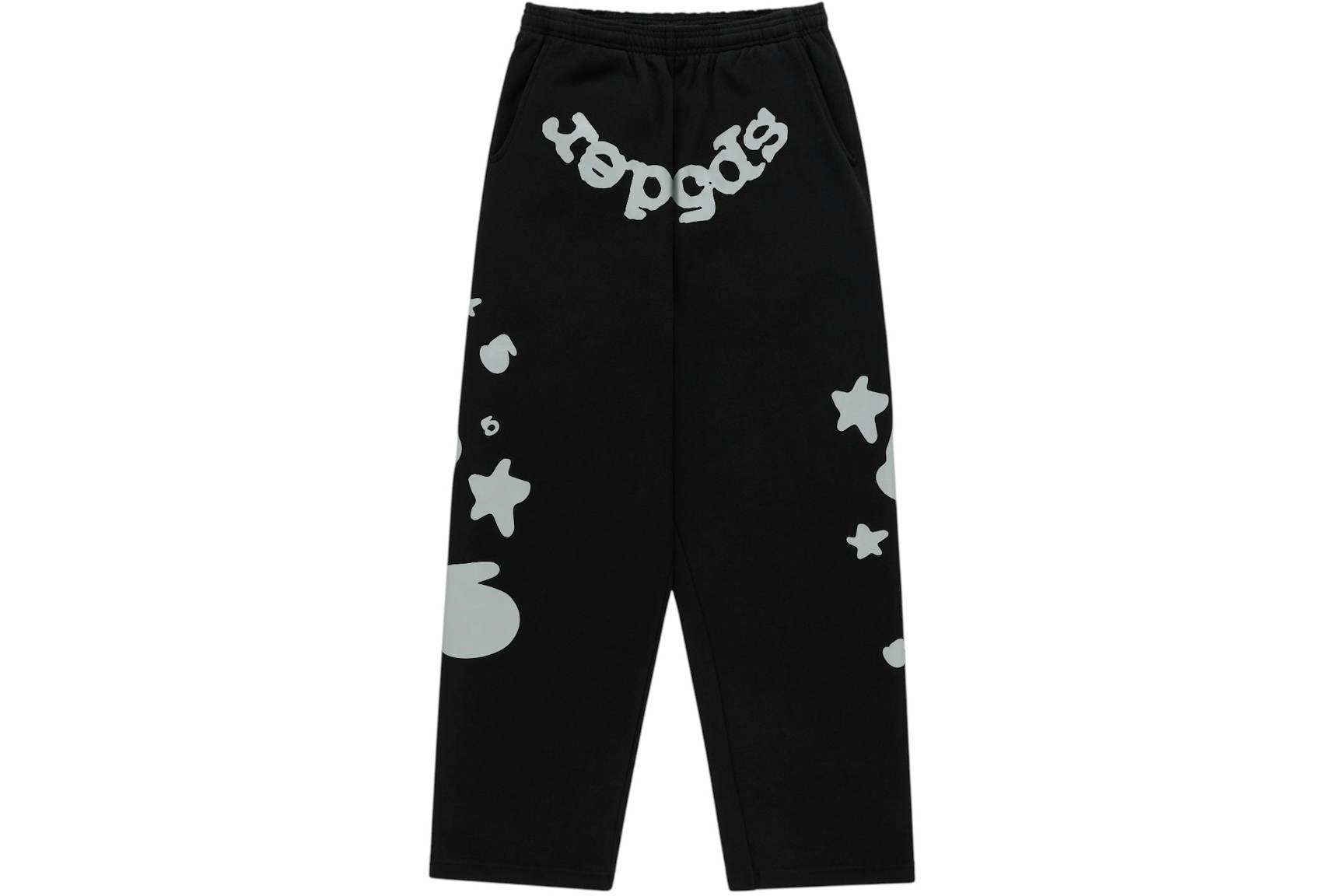 Sp5der Reflective Beluga Sweatpant Black Sp5der Reflective Beluga Sweatpant Black