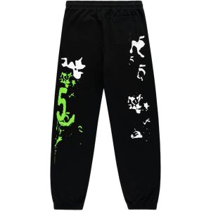Sp5der X-Ray Sweatpant Black | Fragment Clothing Streetwear - View 2