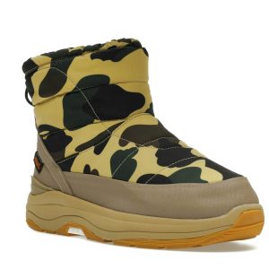 Suicoke Bower Boot A Bathing Ape 1st Camo Yellow (4) | Fragment Clothing