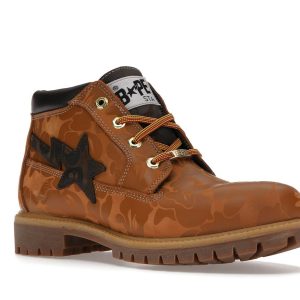 Timberland Chukka Boot Bape Wheat (4) | Fragment Clothing