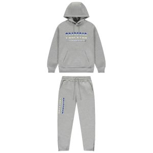Trapstar Chenille Decoded 2.0 Hooded Tracksuit Grey