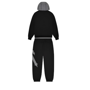 Trapstar Irongate T Hood Tracksuit Black | Fragment Clothing Streetwear - View 2