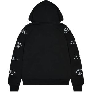 Trapstar x Cough Syrup Irongate Patchwork Hoodie | Fragment Clothing Streetwear - View 2