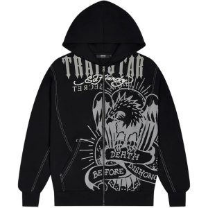 Trapstar x Ed Hardy Dbd Hoodie | Fragment Clothing Streetwear