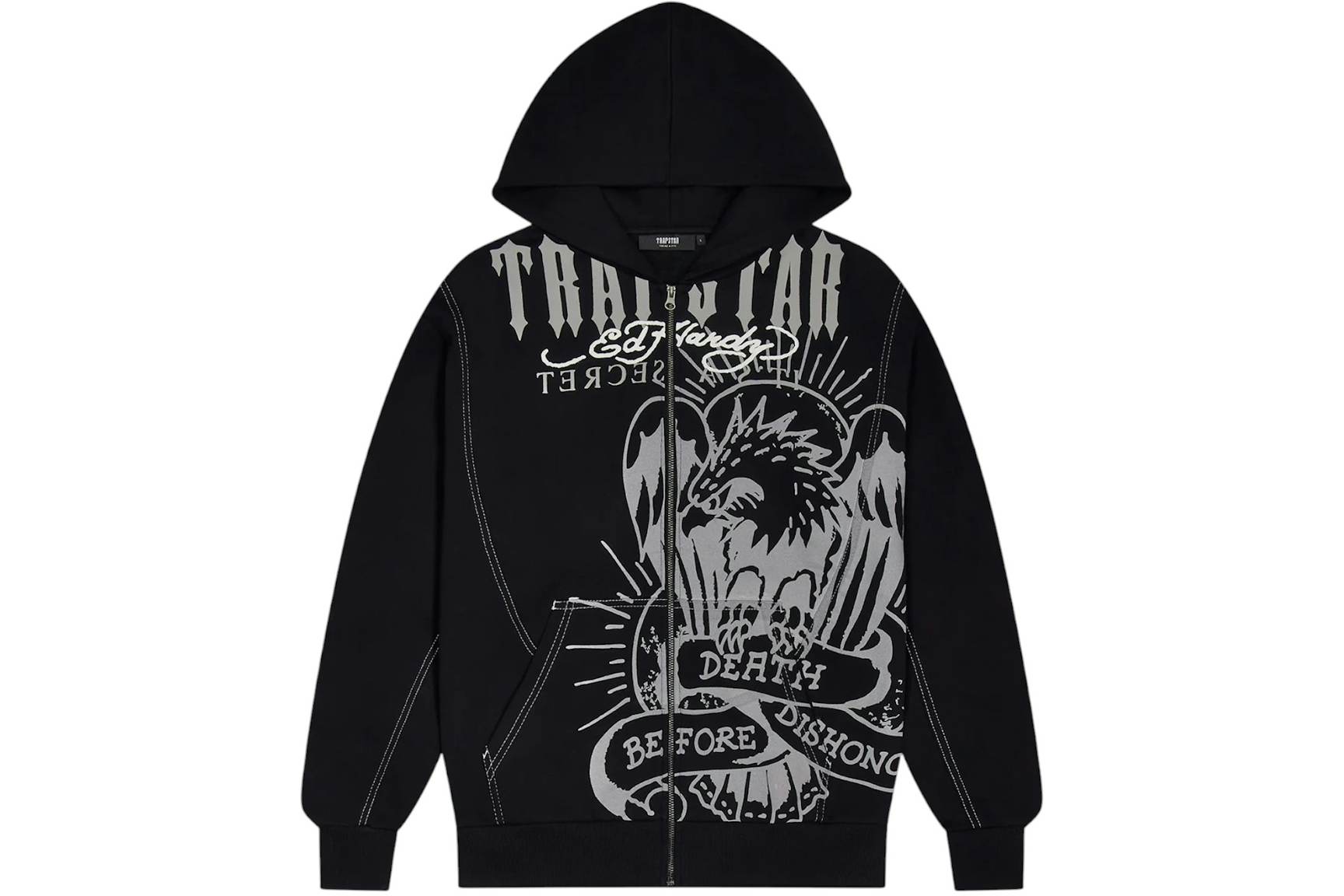 Trapstar x Ed Hardy Dbd Hoodie Trapstar x Ed Hardy Dbd Hoodie | Fragment Clothing Streetwear
