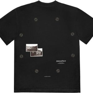 Travis Scott CJ x Audemars Piguet Vintage Tee Black | Fragment Clothing Streetwear - View 2