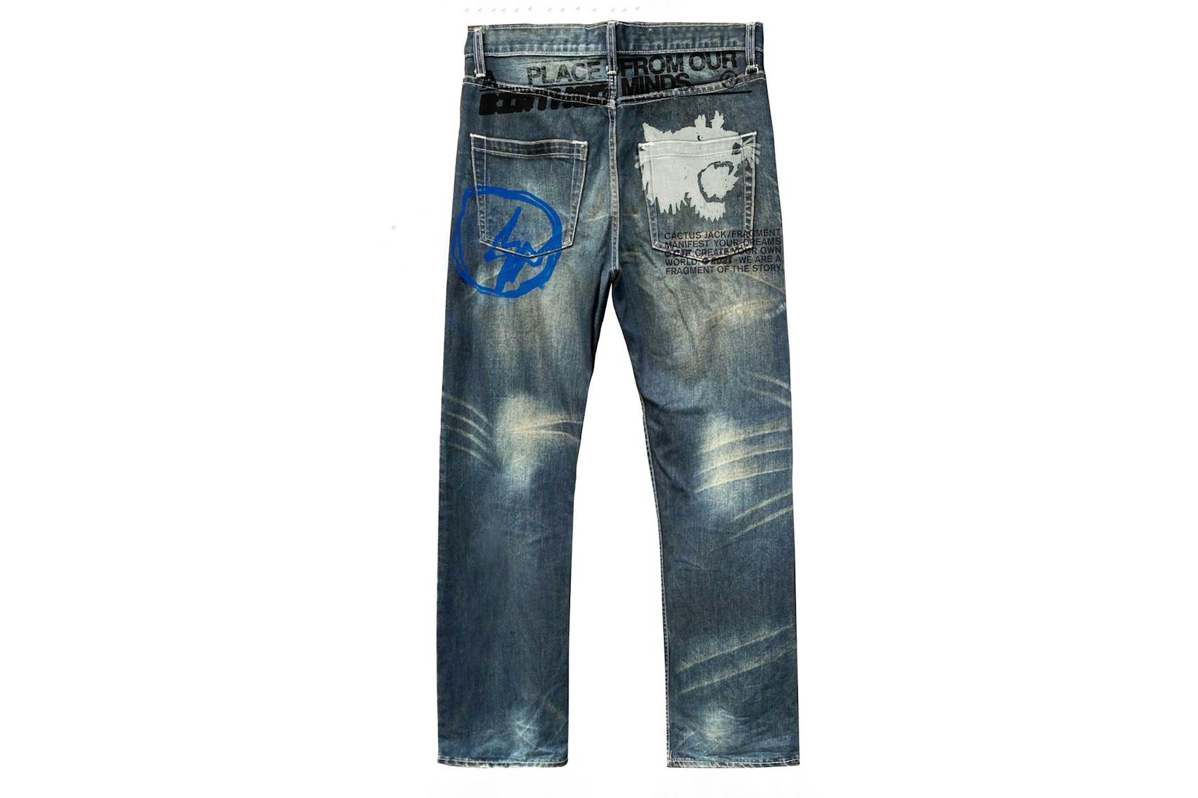 Travis Scott Cactus Jack For Fragment From Our Minds Denim Pant (2) Travis Scott Cactus Jack For Fragment From Our Minds Denim Pant (2) | Fragment Clothing Streetwear