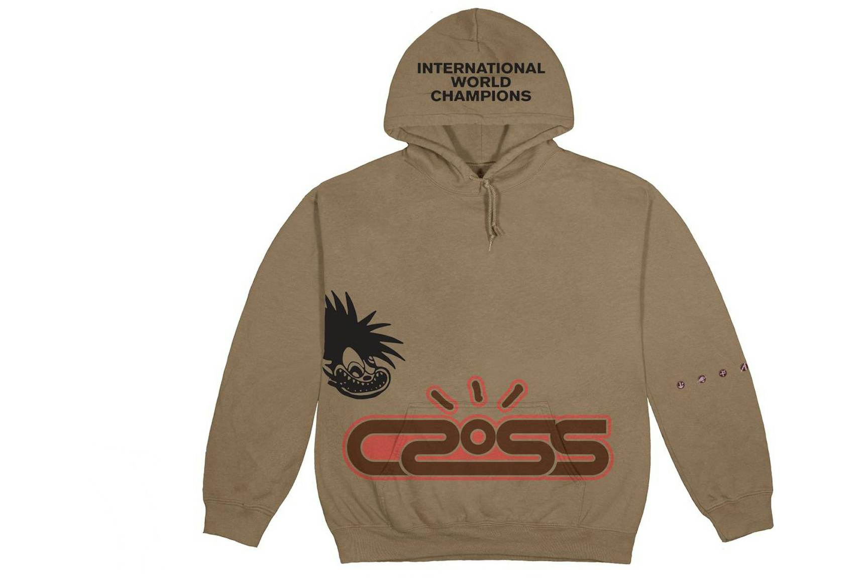 Travis Scott Cactus Jack Motor Sport Hoodie Dark Sand (2) Travis Scott Cactus Jack Motor Sport Hoodie Dark Sand (2) | Fragment Clothing Streetwear