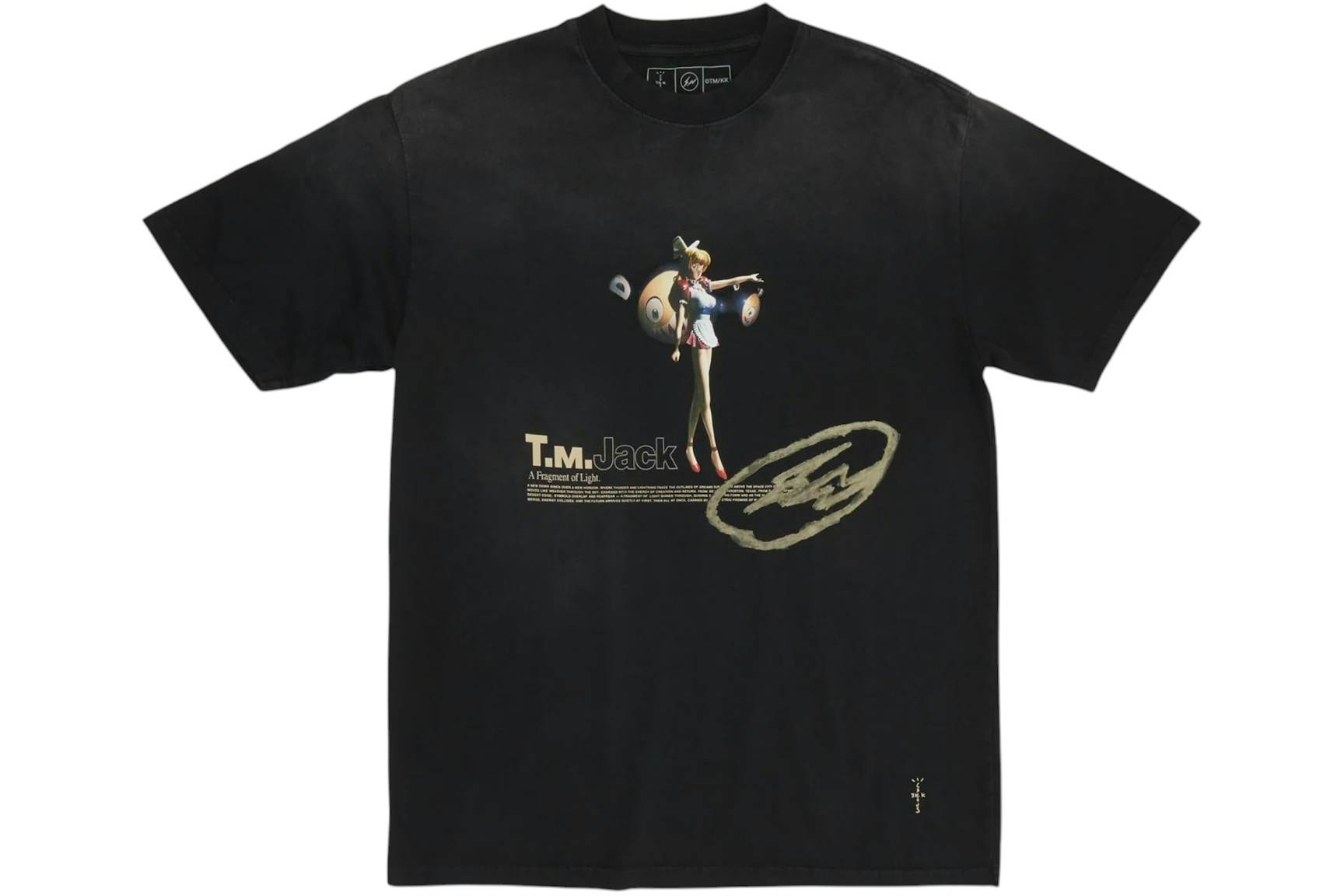 Travis-Scott-Cactus-Jack-x-Fragment-x-Takashi-Murakami-Tokyo-Jack-Tee-Black Travis Scott Cactus Jack x Fragment x Takashi Murakami Tokyo Jack Tee Black | Fragment Clothing Streetwear