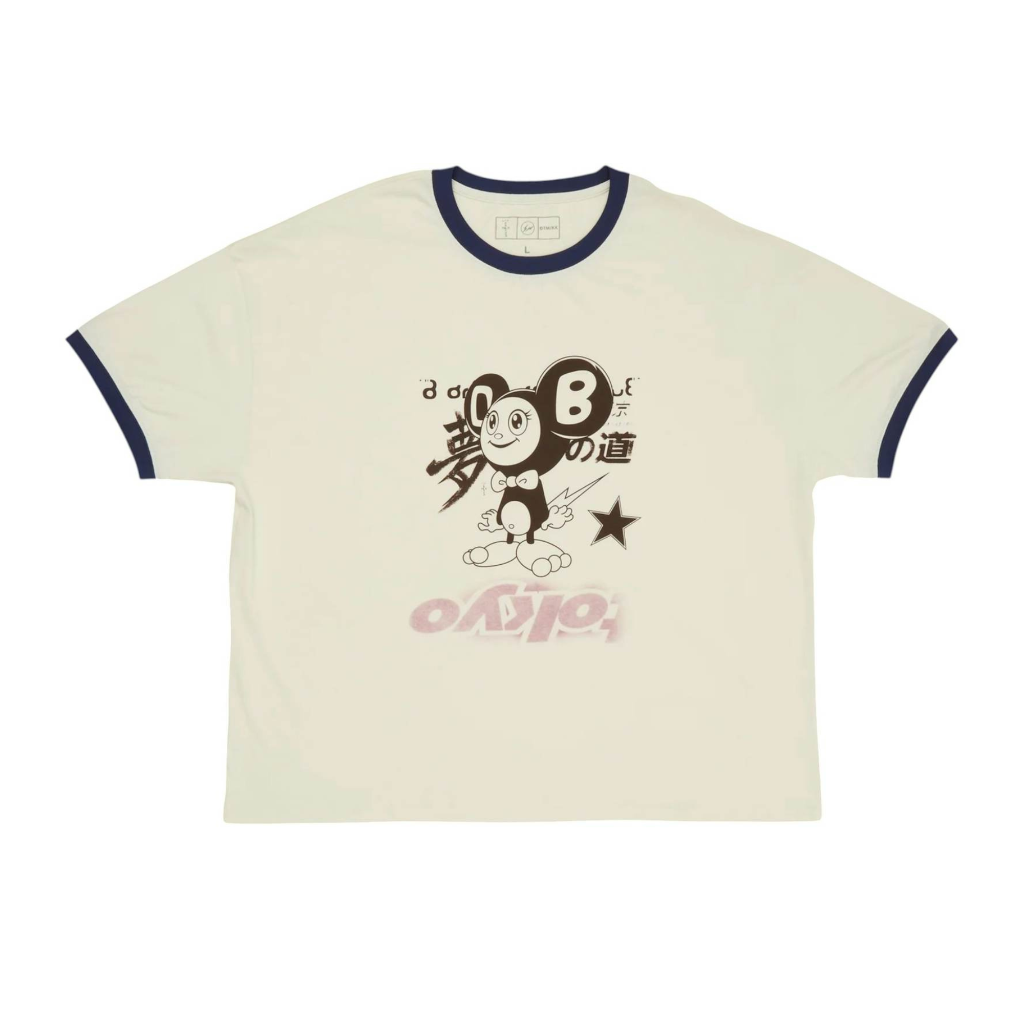 Travis Scott Cactus Jack x Fragment x Takashi Murakami Tokyo Ringer Tee Multicolor Travis Scott Cactus Jack x Fragment x Takashi Murakami Tokyo Ringer Tee Multicolor | Fragment Clothing Streetwear