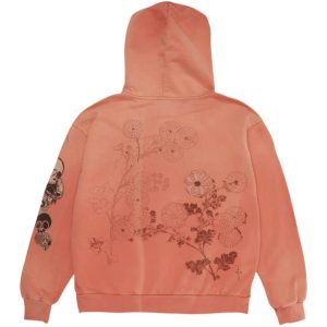 Travis Scott Cactus Jack x Takashi Murakami The Path Hoodie Orange | Fragment Clothing Streetwear - View 2