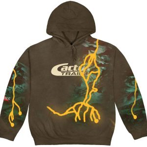 Travis Scott Cactus trails Hoodie Brown (1) | Fragment Clothing Streetwear