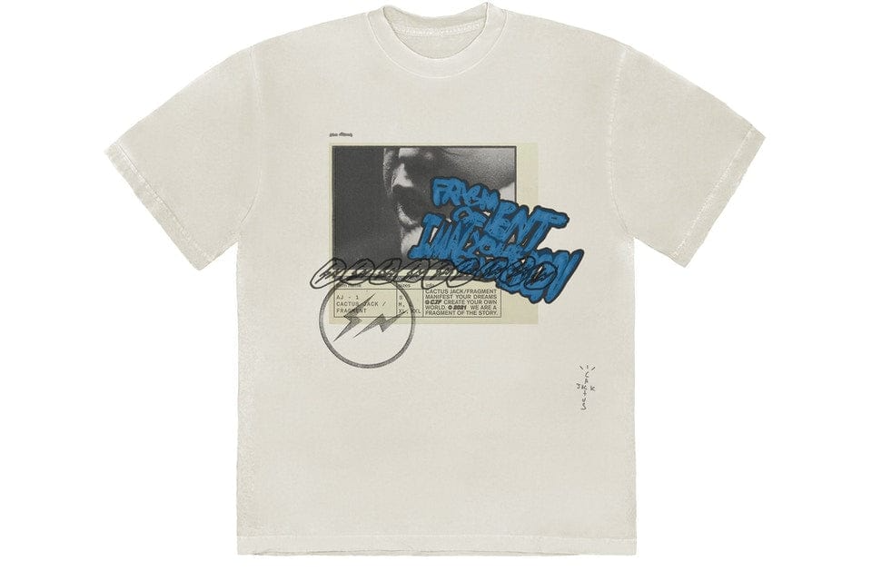 Travis Scott Cj X Fragment Manifest T-shirt White (1) Travis Scott Cj X Fragment Manifest T shirt White (1) | Fragment Clothing Streetwear