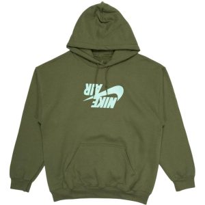 Travis Scott Jordan Cactus Jack Highest Hoodie Olive (1) | Fragment Clothing Streetwear