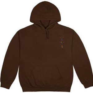 Travis Scott McDonald's Cj Smile Hoodie Brown (2) | Fragment Clothing Streetwear