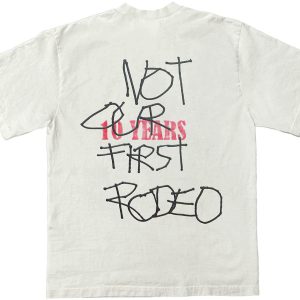 Travis Scott Rodeo Tee White | Fragment Clothing Streetwear - View 2