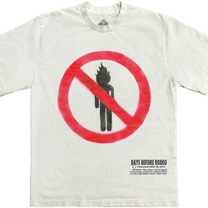 Travis Scott Rodeo Tee White | Fragment Clothing Streetwear