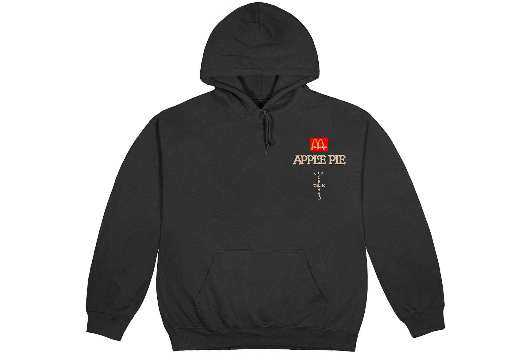 Travis-Scott-x-McDonalds-Apple-Pie-Hoodie-Washed-Black Travis Scott x McDonalds Apple Pie Hoodie Washed Black | Fragment Clothing Streetwear