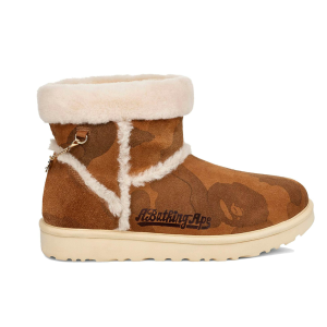 UGG Classic Mini Boot A Bathing Ape Chestnut | Fragment Clothing