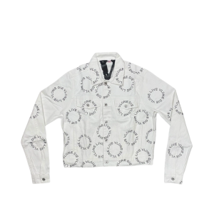 Unreleased Vlone Rhinestone Denim Jacket