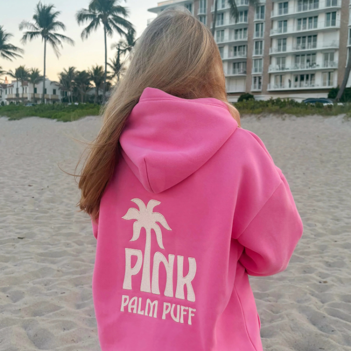 Classic Puff Hoodie in Raspberry – Oversized Cozy Pullover Classic Puff Hoodie in Raspberry – Oversized Cozy Pullover