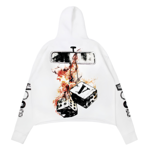 Crash the Whip Hoodie With Dice | Fragment Clothing - View 2