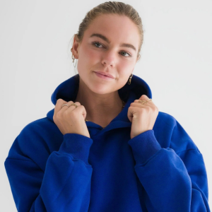 Pink Palm Hawaii Hibiscus Oversized Hoodie | Fragment Clothing Streetwear - View 2