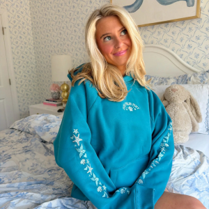 Under the Sea Oversized Relaxed Hoodie – Deep Blue | Fragment Clothing - View 2