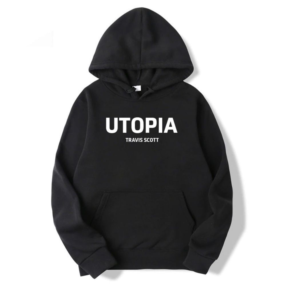 Utopia-Travis-Scott-Unisex-Black-Hoodie Utopia Travis Scott Unisex Black Hoodie | Fragment Clothing Streetwear