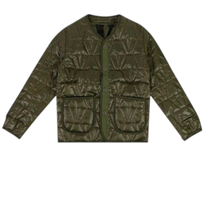 Vlone Quilted Jacket 'Green' | Fragment Clothing Streetwear