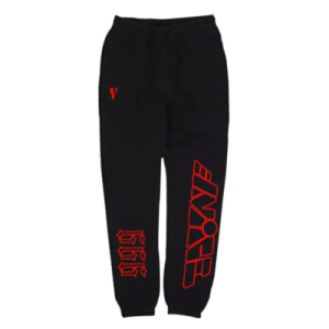 Vlone X Juice Wrld 999 Joggers–black | Fragment Clothing Streetwear