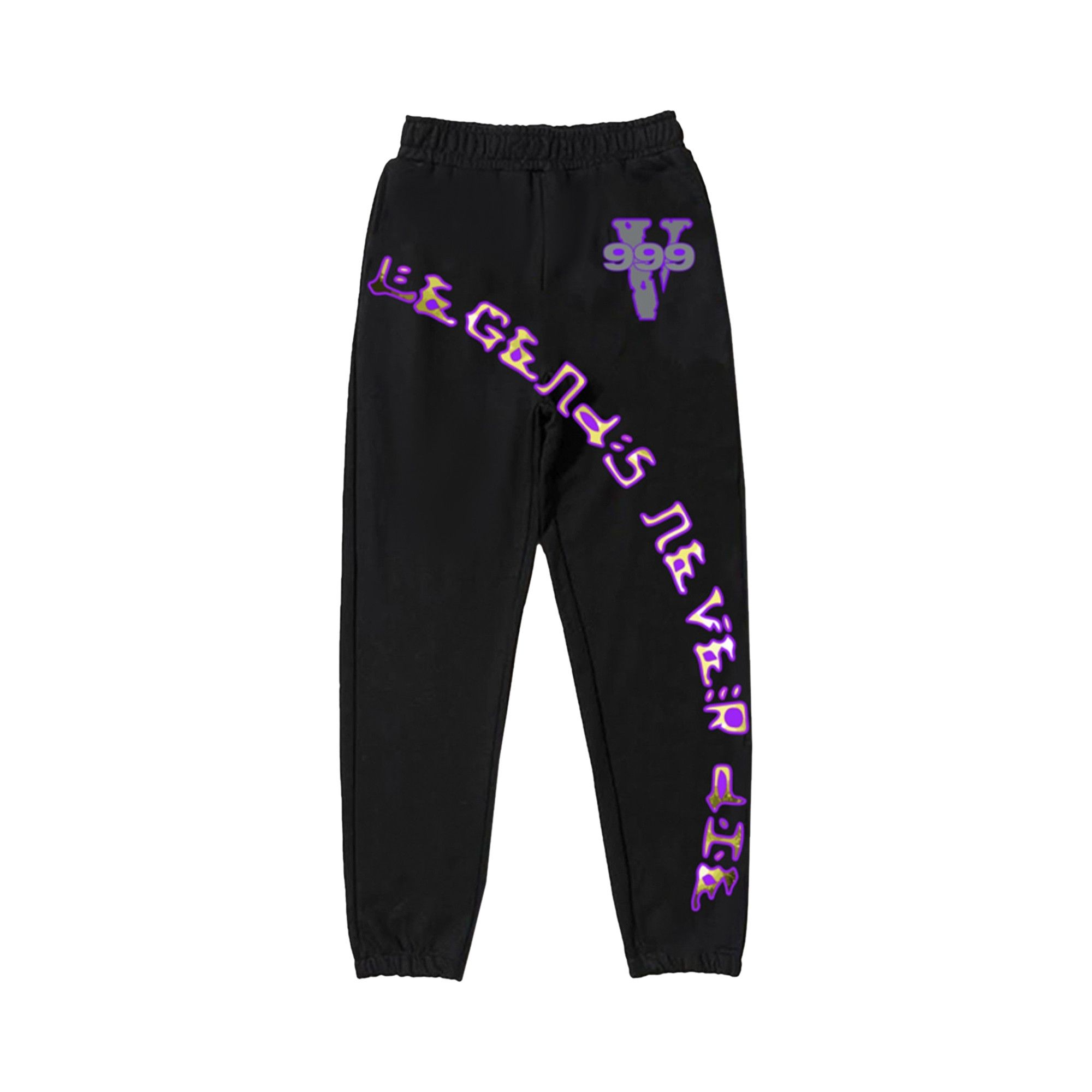 Vlone x Juice WRLD 999 LND Sweatpants 'Black' Vlone x Juice WRLD 999 LND Sweatpants 'Black' | Fragment Clothing Streetwear