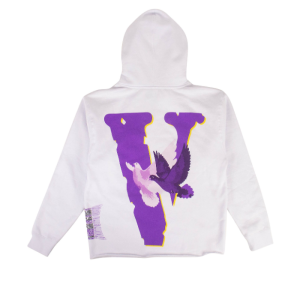 Vlone x Nav Doves Hoodie 'White' (1) | Fragment Clothing Streetwear