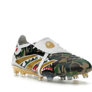 adidas Predator Elite Foldover Tongue FG Bape Green Camo (4) | Fragment Clothing