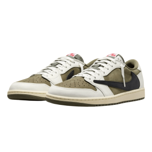travis scott jordan 1 low medium olive | Fragment Clothing Streetwear