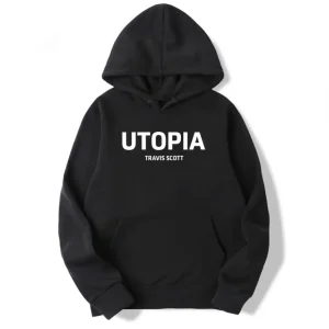Travis Scott Utopia Black Hoodie