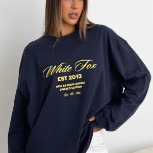 Closer To You Long Sleeve Tee Navy | Fragment Clothing - View 2