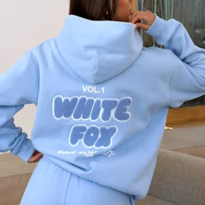 Vol. 1 Oversized Hoodie Blue | Fragment Clothing - View 2