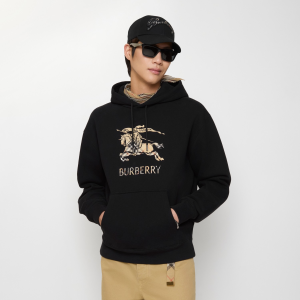 Slim Fit Knight Ombré Cotton Hoodie | Fragment Clothing - View 2