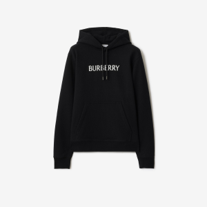 Slim Fit Logo Cotton Hoodie | Fragment Clothing