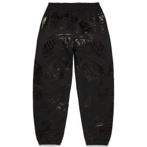 DT Banner Sweatpants Black | Fragment Clothing - View 2