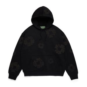 Mono Cotton Wreath Hoodie Black | Fragment Clothing