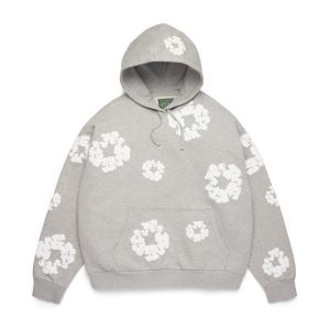 Cotton Wreath Hoodie Grey | Fragment Clothing