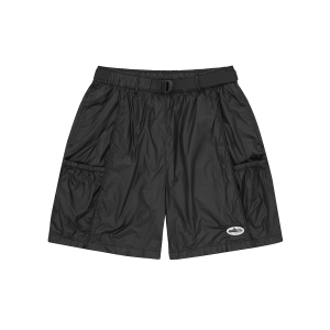 Alcatraz Nylon Patch Short [black] | Fragment Clothing