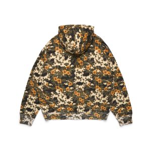 Libertas Floral Print Zip Hoodie | Fragment Clothing - View 2