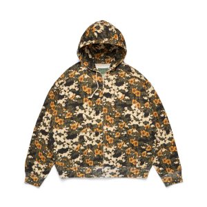 Libertas Floral Print Zip Hoodie | Fragment Clothing