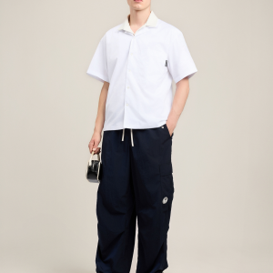 Back Curved Logo Bowling Shirt | Fragment Clothing - View 2