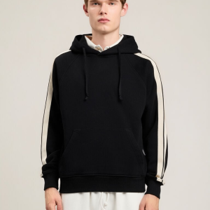 Back Curved Logo Track Hoodie | Fragment Clothing - View 2
