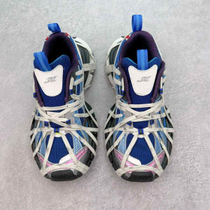 Balenciaga Luxury Casual Joggers White Lasses On Blue Shoes (3) | Fragment Clothing