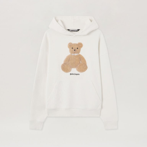 Bear Hoodie Off White Brown | Fragment Clothing